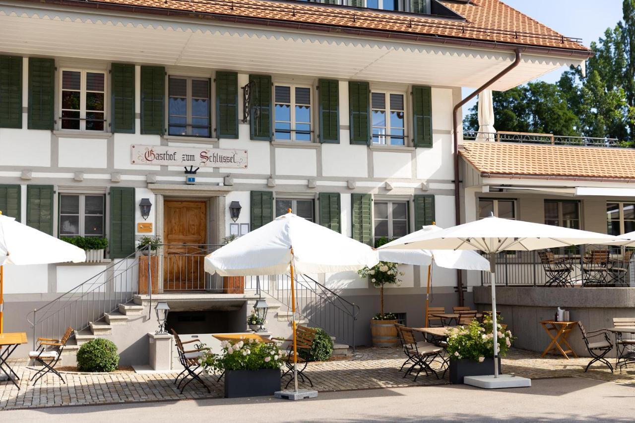 Gasthof Zum Schluessel La Meridienne Fribourg Sa Ueberstorf Exterior foto